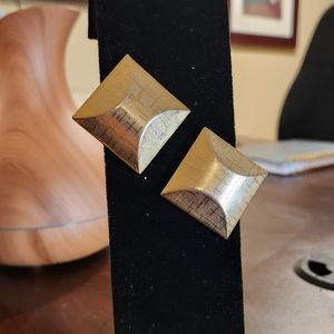 Large Geometric Statement Earrings